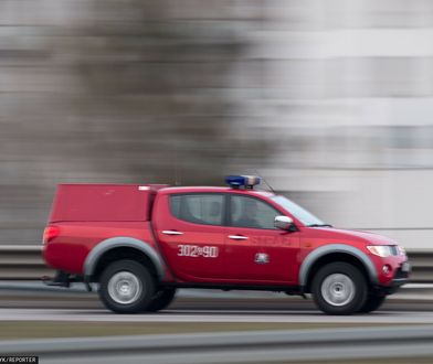 Ośmiomiesięczne dziecko przestało oddychać. Strażacy walczyli o jego życie