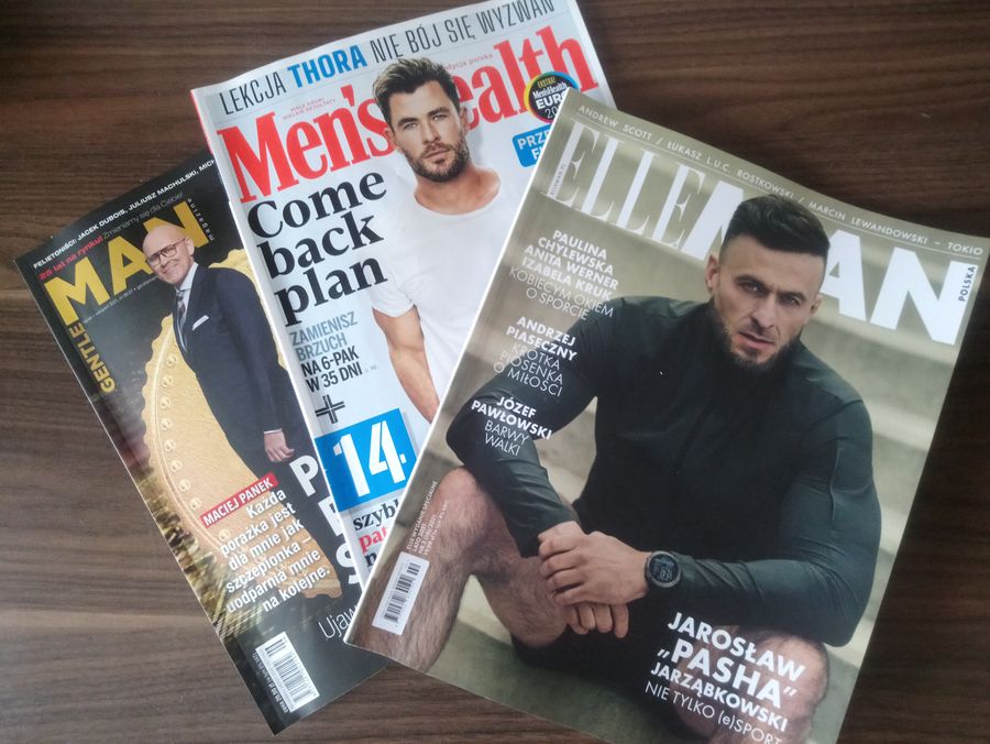 Magazyny dla mężczyzn