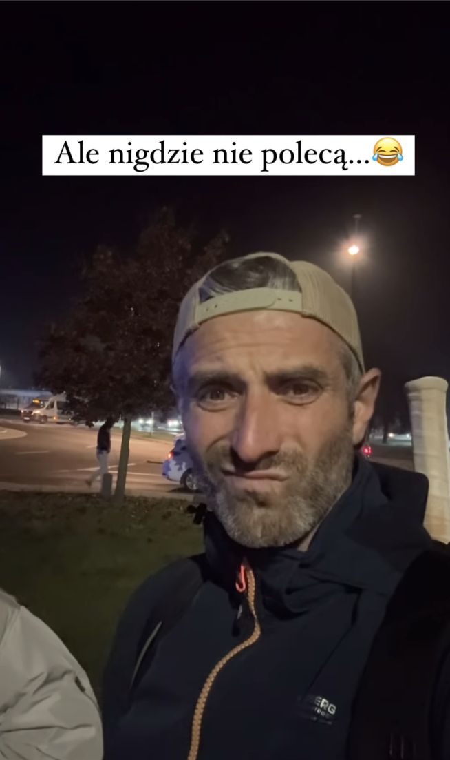 Joanna Koroniewska i Maciej Dowbor utknęli na lotnisku