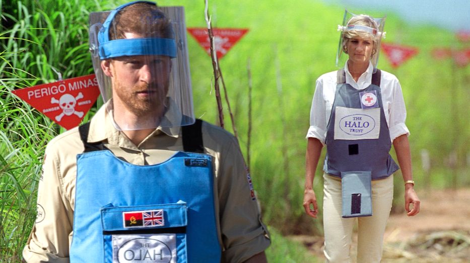 Zainspirowany Dianą, ale daleki od jej odwagi? Książę Harry i jego symboliczny marsz bez konkretów