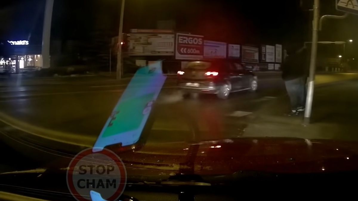 Policja chciała wymusić mandat na kierowcy