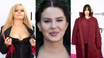 Modowe KOSZMARKI na evencie Variety: Billie Eilish jako burgundowa Buka, wypinająca biust Avril Lavigne i ODMIENIONA Lana Del Rey (ZDJĘCIA)