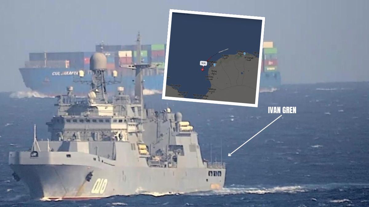 rupa 🇷🇺 rosyjskich okrętów wojennych i statków handlowych na M