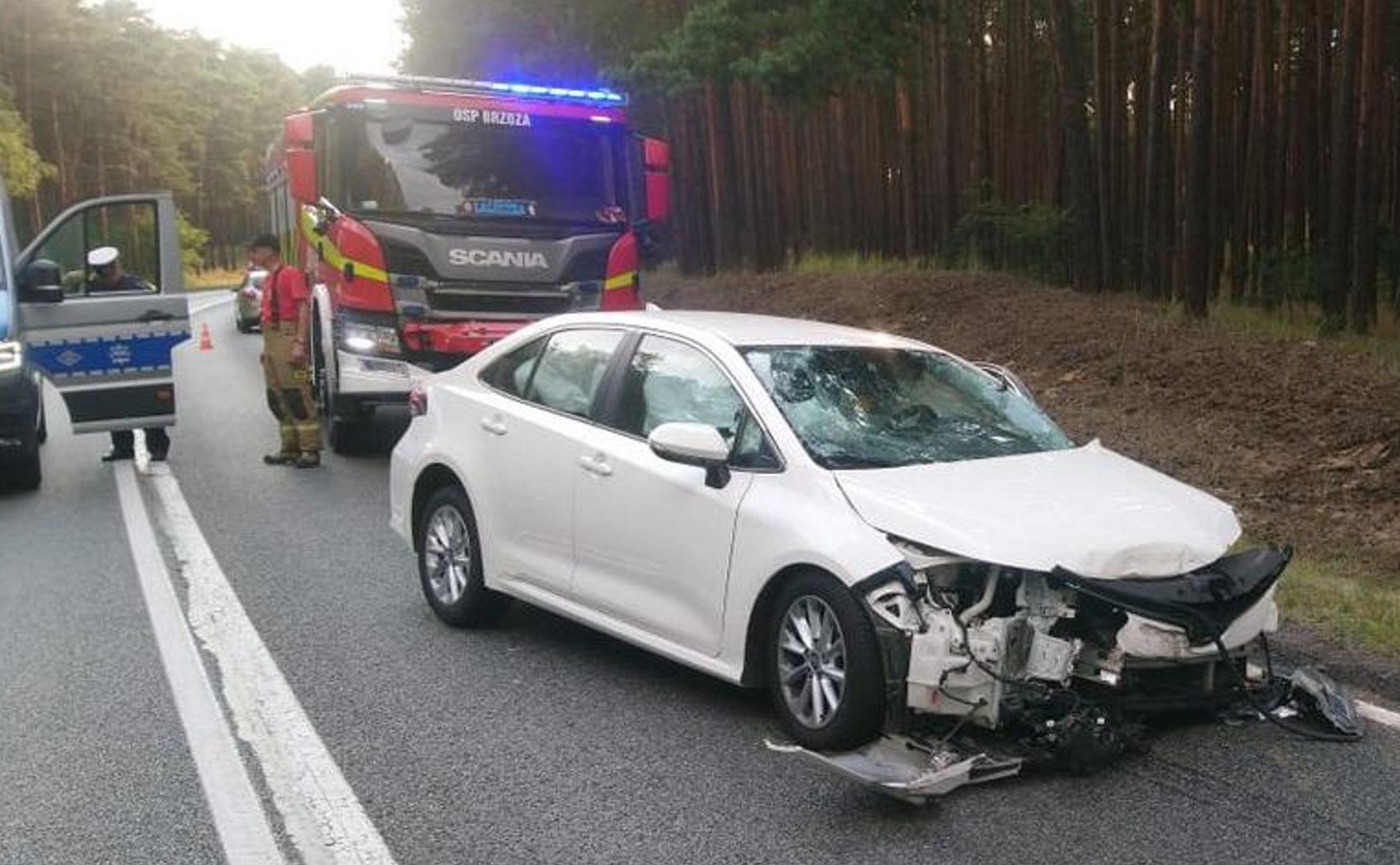 W tragedii zginęła cała rodzina. Nowe fakty w sprawie wypadku na DK10