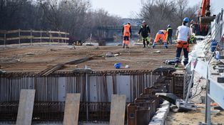 Warszawa: Tak przebiega budowa mostu nad Kanałem Żerańskim