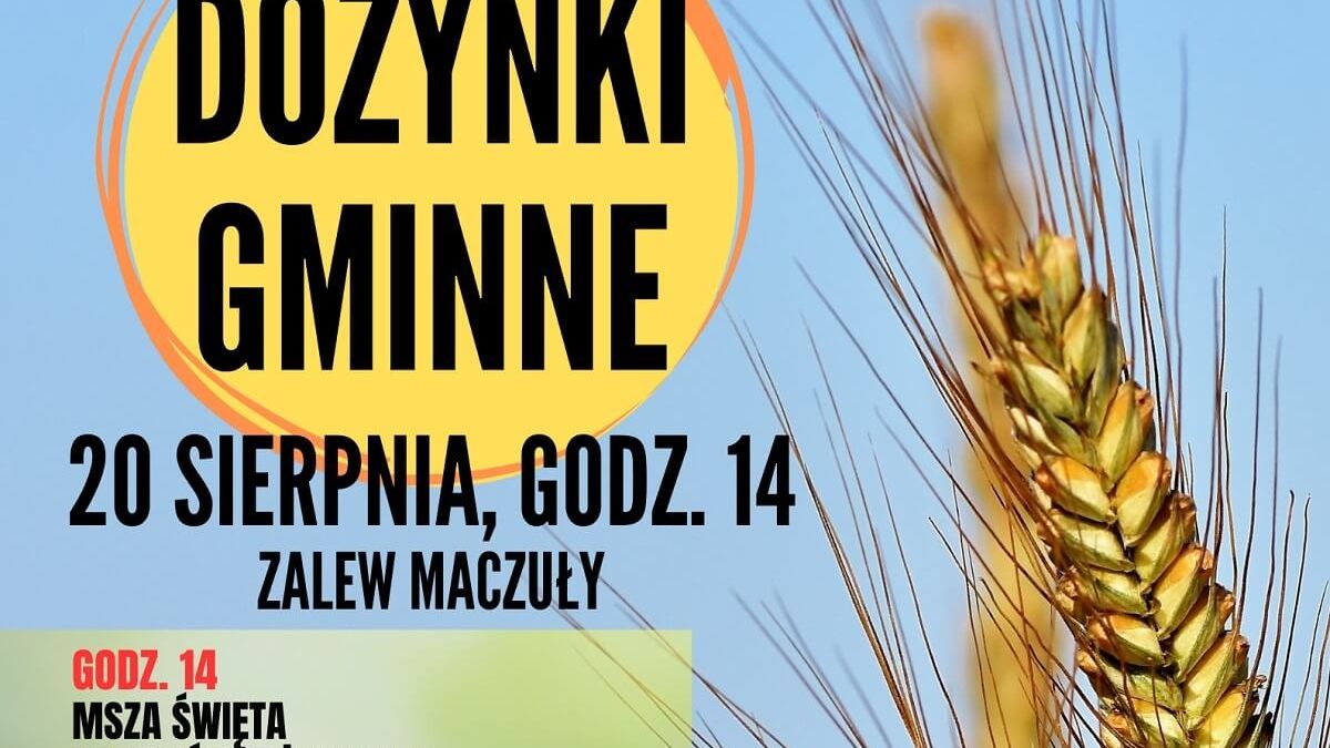 Dożynki gminy Leśniowice nad Zalewem Maczuły 2023