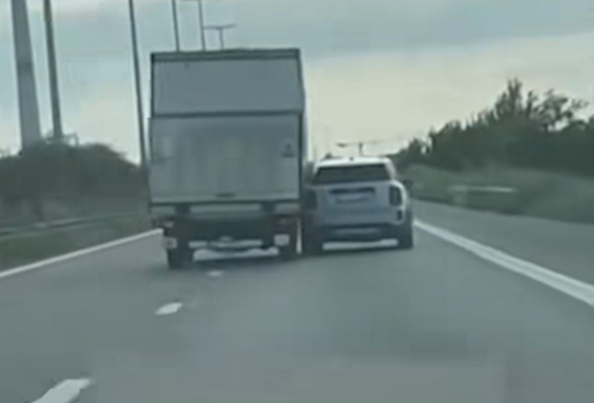 Szalony rajd Polaka. Staranował 20 aut. Jest nagranie