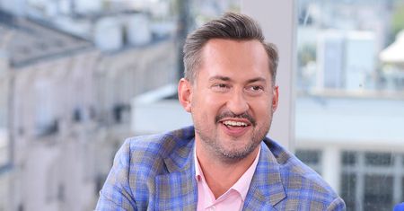 Marcin Prokop pokazał zdjęcie żony podczas ćwiczeń