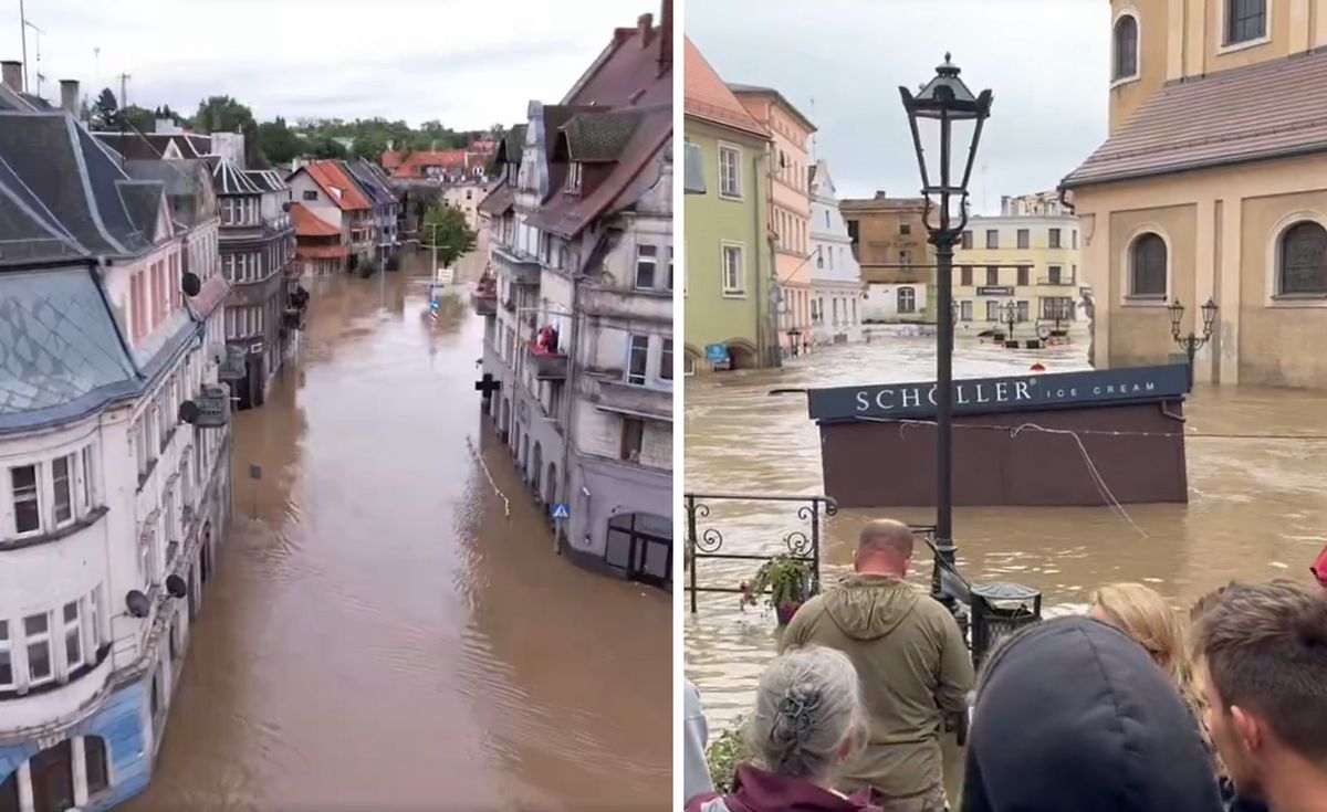 Dramatyczne sceny z Kłodzka