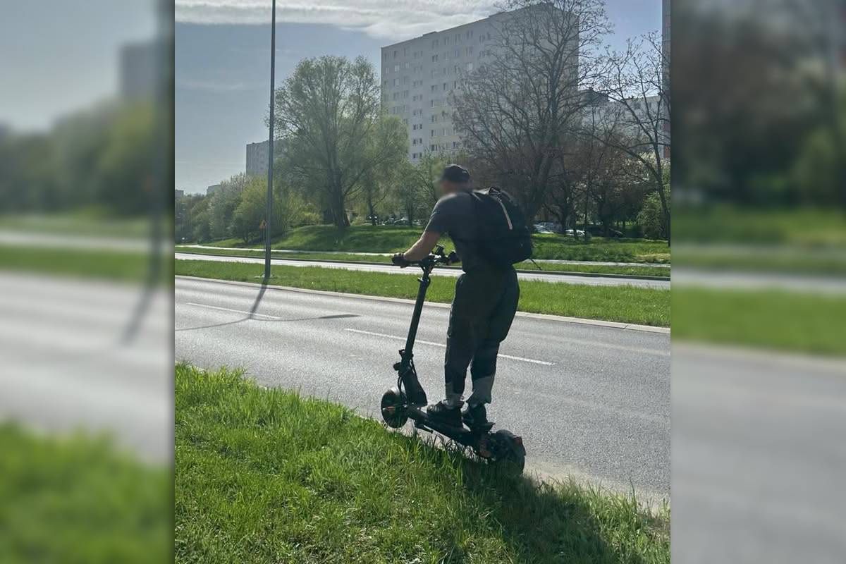 Pędził hulajnogą jak szalony! Potrącił 13-latkę i uciekł z miejsca. Według świadków miał poruszać się z prędkością 50-60 km/h