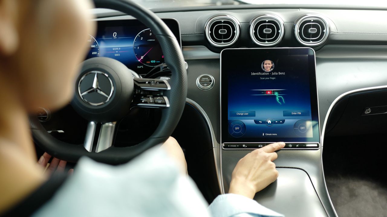 You will pay for fuel with your finger. Mercedes' new system is already cyberpunk