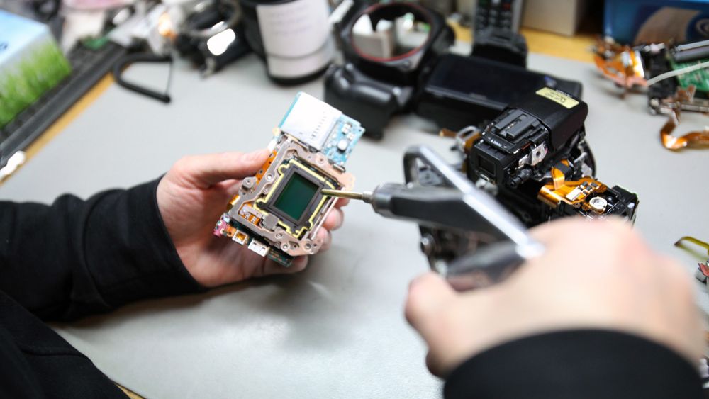 Z wizytą w serwisie fotograficznym - naprawa sprzętu od kuchni 1