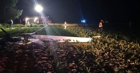 Mielec. Katastrofa motoszybowca. Nie żyje drugi z braci bliźniaków