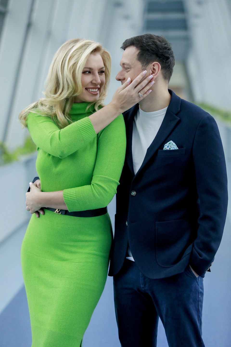 Karolina Pajączkowska z ukochanym
