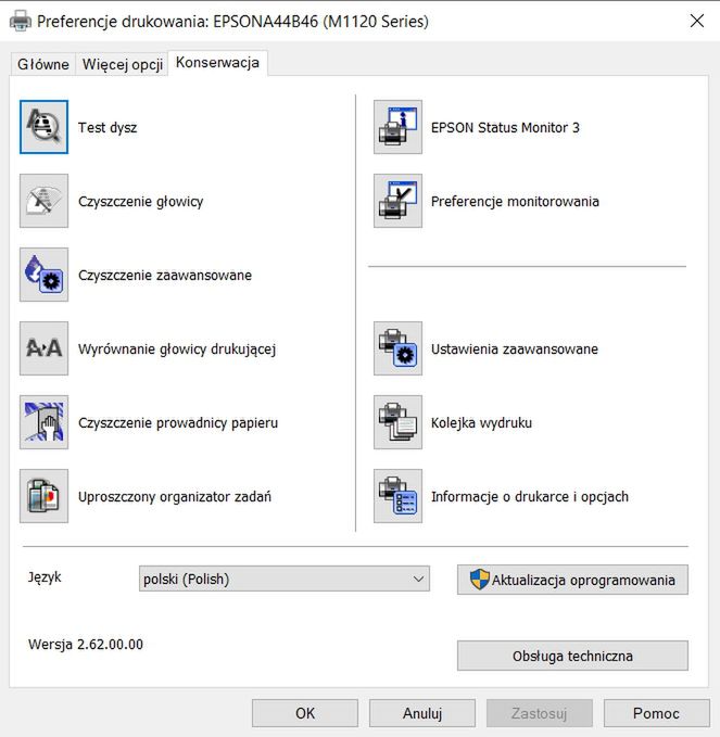 Epson EcoTank M1120. Test monochromatycznej drukarki ze stałym zasilaniem atramentem 7
