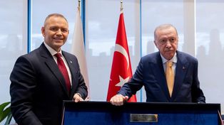 Nietypowy rewanż Nawrockiego. Prezent dla Erdoğana