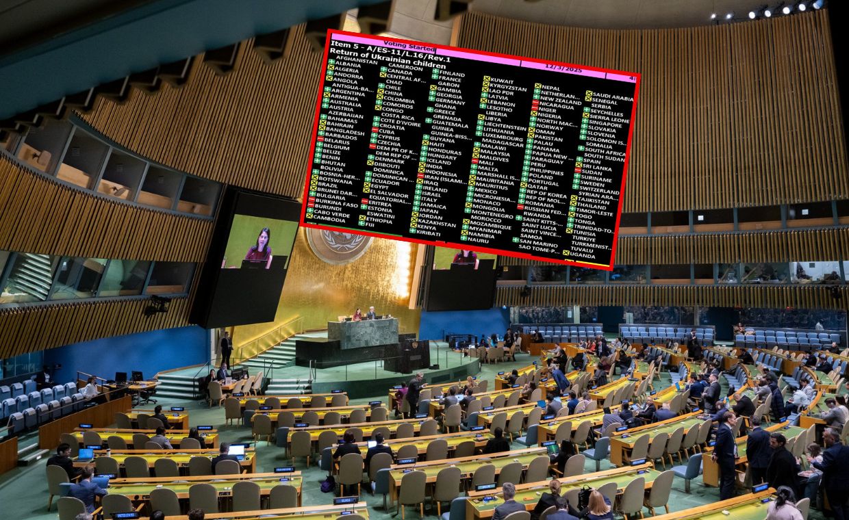 Porwane dzieci mają wrócić do Ukrainy. 12 krajów przeciw