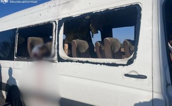 Rosyjski dron uderzył w autobus. Kijów ujawnia bilans ofiar