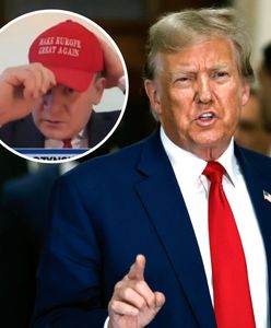 Tarczyński aż założył czapkę, kiedy mówił o Trumpie