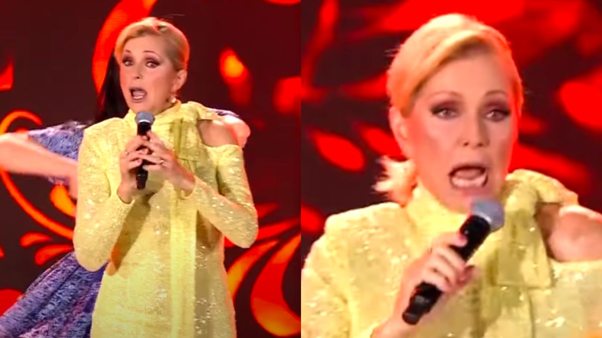 Helena Vondrackova zaliczyła poważną wpadkę na koncercie TVP