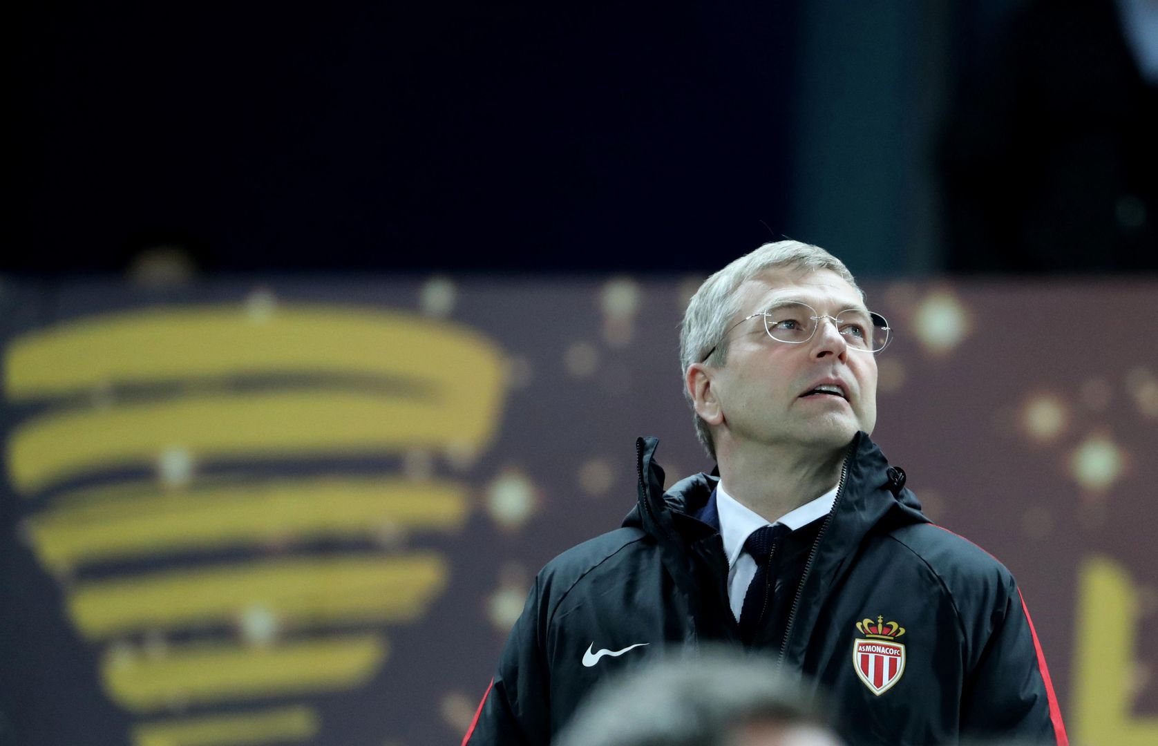Paris Saint Germain v AS Monaco - League Cup FinalBORDEAUX, FRANCE - MARCH 31:  President Dmitri Rybolovlev of AS Monaco attends the League Cup Final match between Paris Saint-Germain (PSG) and AS Monaco at Matmut Arena on March 31, 2018 in Bordeaux France.  (Photo by Xavier Laine/Getty Images)Xavier LaineSport, Soccer, Club Soccer, Bordeaux