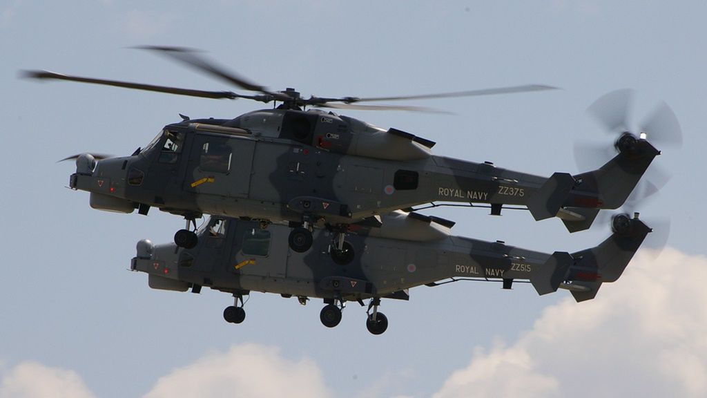 Śmigłowce AW159 Wildcat brytyjskiej marynarki wojennej