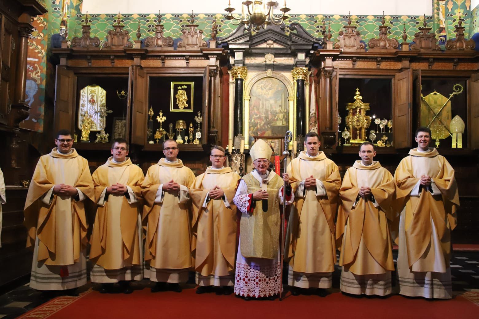 Siedmiu nowych diakonów Archidiecezji Krakowskiej