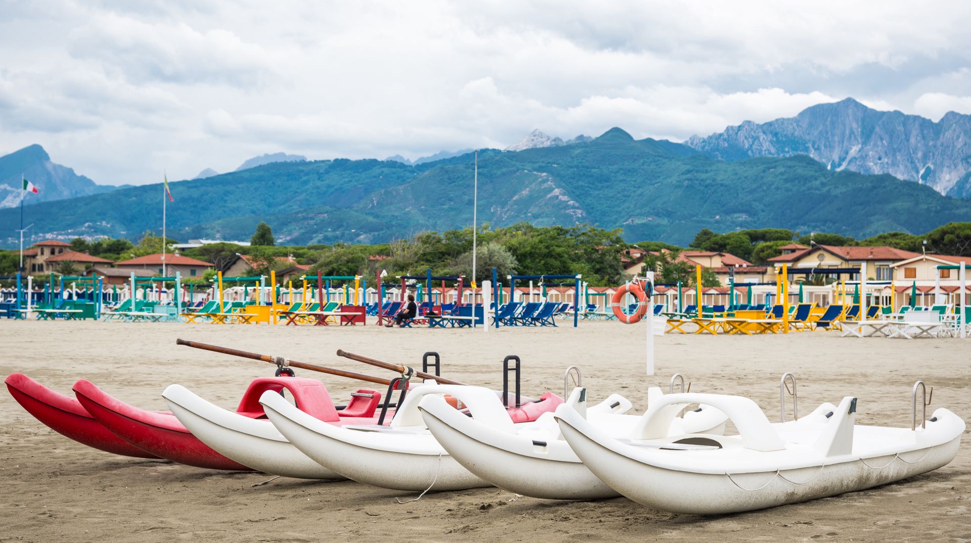 Forte dei Marmi - w Toskanii - tu znajdują się najdroższe prywa