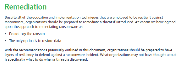 Veeam sugeruje nie płacić okupu. Tymczasem płaci go wiele amerykańskich miast, poszkodowanych przez ransomware