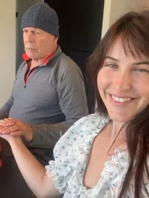 Ciężko chory Bruce Willis z córką