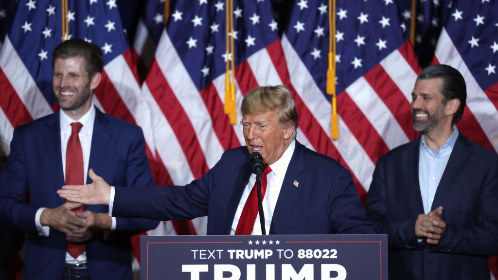 Former President Trump Holds Iowa Caucus Night Event In Des Moines
Alex Wong