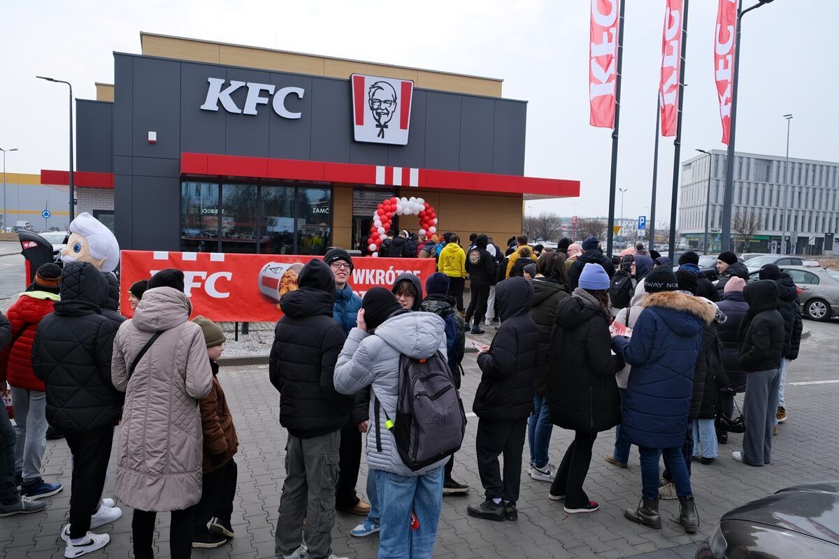 Otwarcie KFC przy al. Kraśnickiej w Lublinie