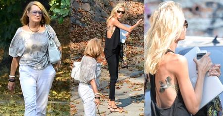 Anja Rubik pokazuje tatuaż w Warszawie! (ZDJĘCIA)