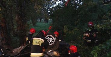 Wypadek po alkoholu