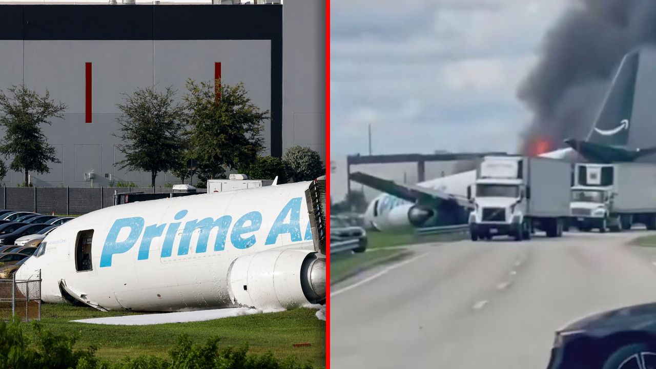 Pilot już lądował. Nagle wypadł z pasa. Jest nagranie