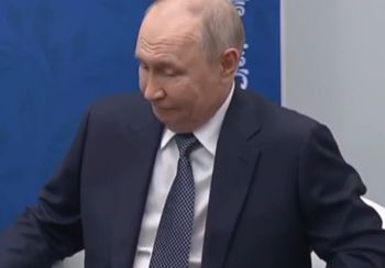 Powiedział o zawieszeniu wojny. Spójrzcie na twarz Putina