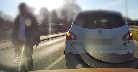 Szeryf wpadł w szał. Nagranie ze Śląska