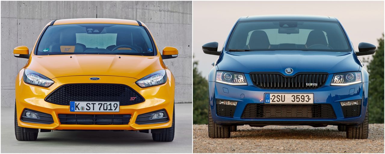 Używany Ford Focus ST vs. Škoda Octavia RS: rodzinne i sportowe zarazem