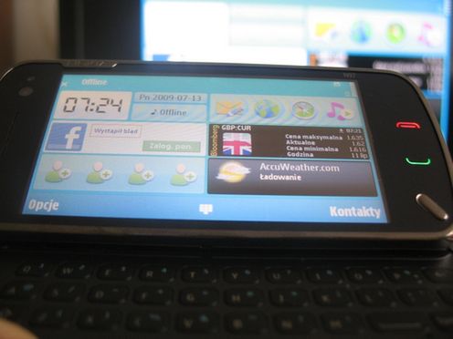 Nokia N97 w telewizorze 3