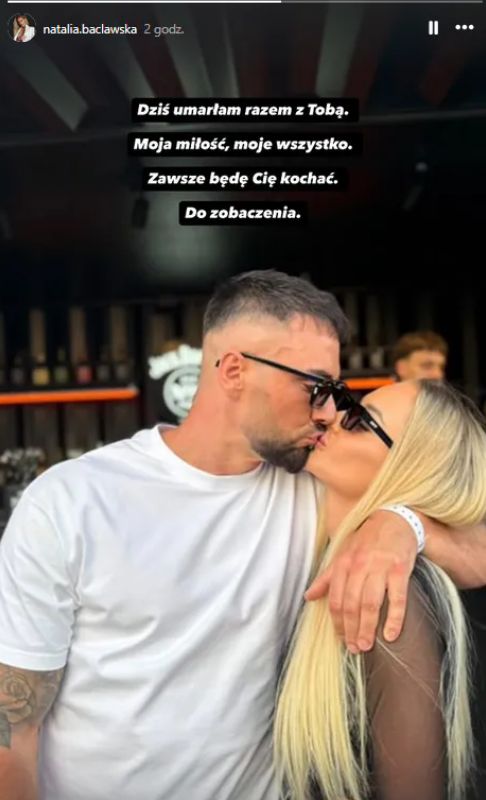 Łukasz Litewka z Natalią Bacławską