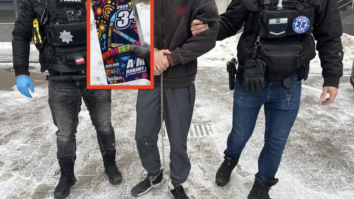 Policja zatrzymała dwóch sprawców 