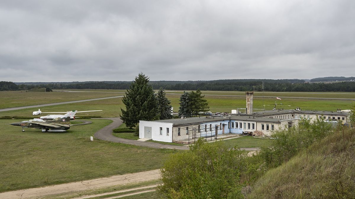 Lotnisko w Pile.