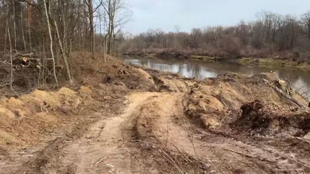Rezerwat Szwajcaria Podlaska rozjeżdża ciężki sprzęt