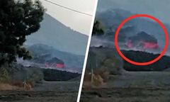 Skały wielkie jak kamienice. Wrząca lawa niesie zniszczenia