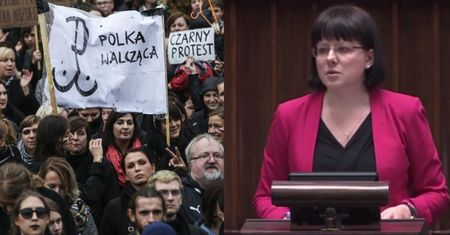 Działaczka "pro life" w Sejmie: "Ludzie nie chcą zbrodniczej i feministycznej ustawy. Chcą zakazu zabijania chorych dzieci!"