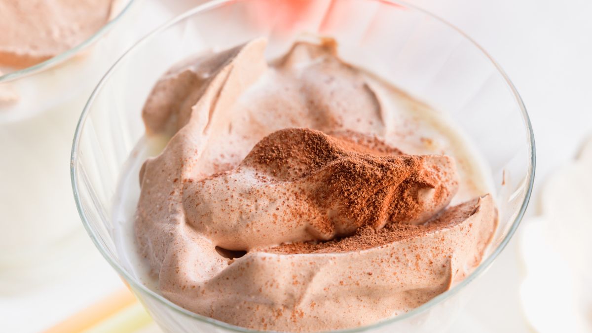 Kogel-mogel z dodatkiem kakao