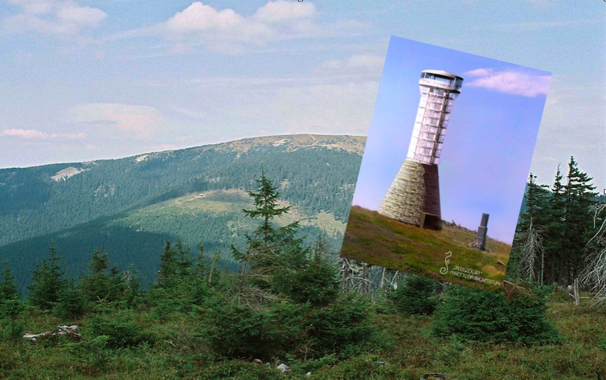 Spór o wieżę widokową na szczycie Śnieżnika. Zieloni protestują przeciw 34-metrowej konstrukcji