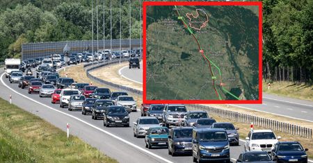 Wyjechali i stali w korkach. Gigantyczne zatory na A1