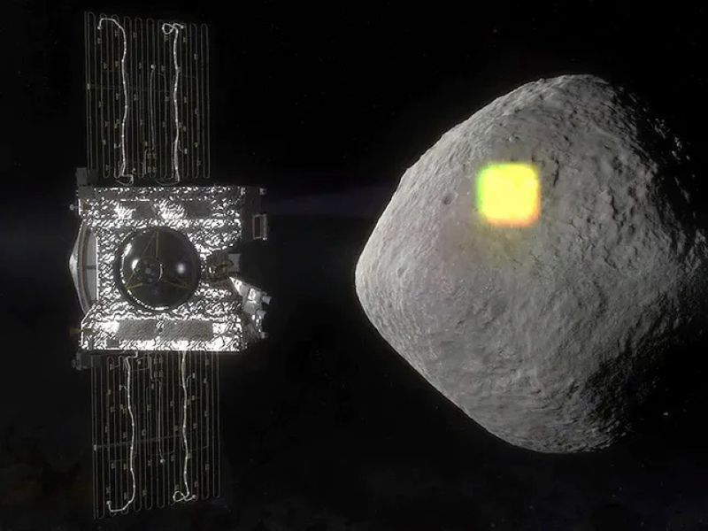 NASA ogłasza sukces. Sonda OSIRIS-REx zabezpieczyła próbki z asteroidy Bennu