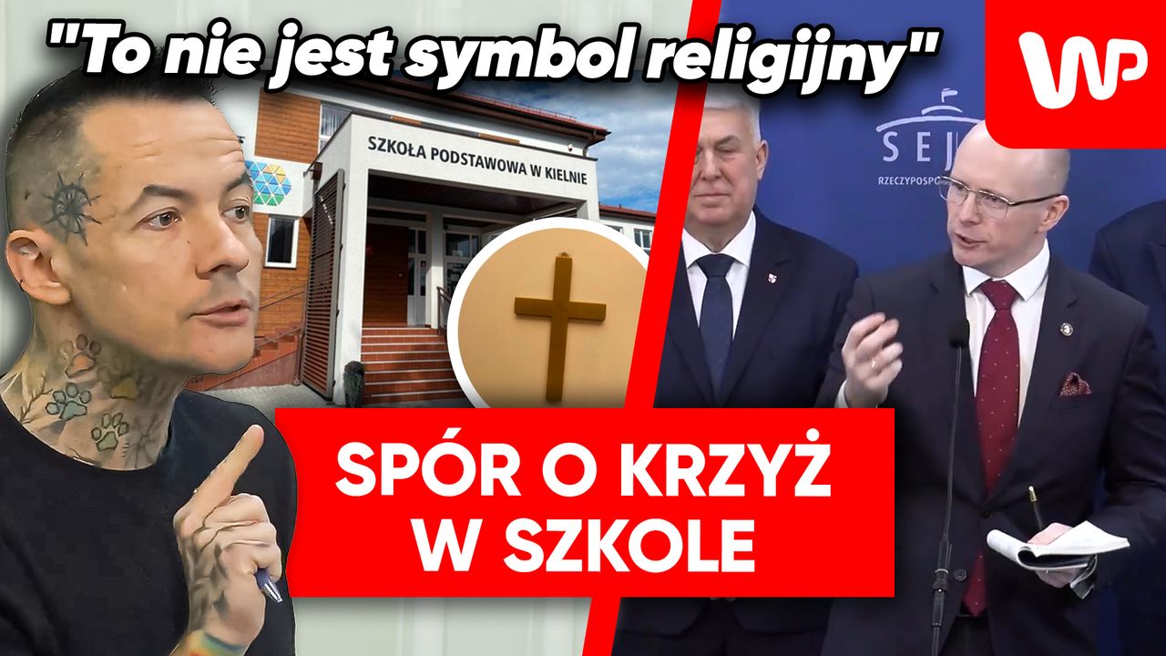 Afera o krzyż w szkole. Nagranie z mocnej wymiany zdań w Sejmie